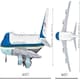 image 4 of Cobi 26610 - Boeing 747 Airforce One 1087 pcs