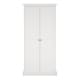 image 2 of Paris Wardrobe with 2 Doors in White