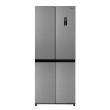 HYE 418 Litre No Frost Cross Door American Fridge Freezer, 75cm, Silver - RF01AMCD430S03
