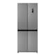image 1 of HYE 418 Litre No Frost Cross Door American Fridge Freezer, 75cm, Silver - RF01AMCD430S03