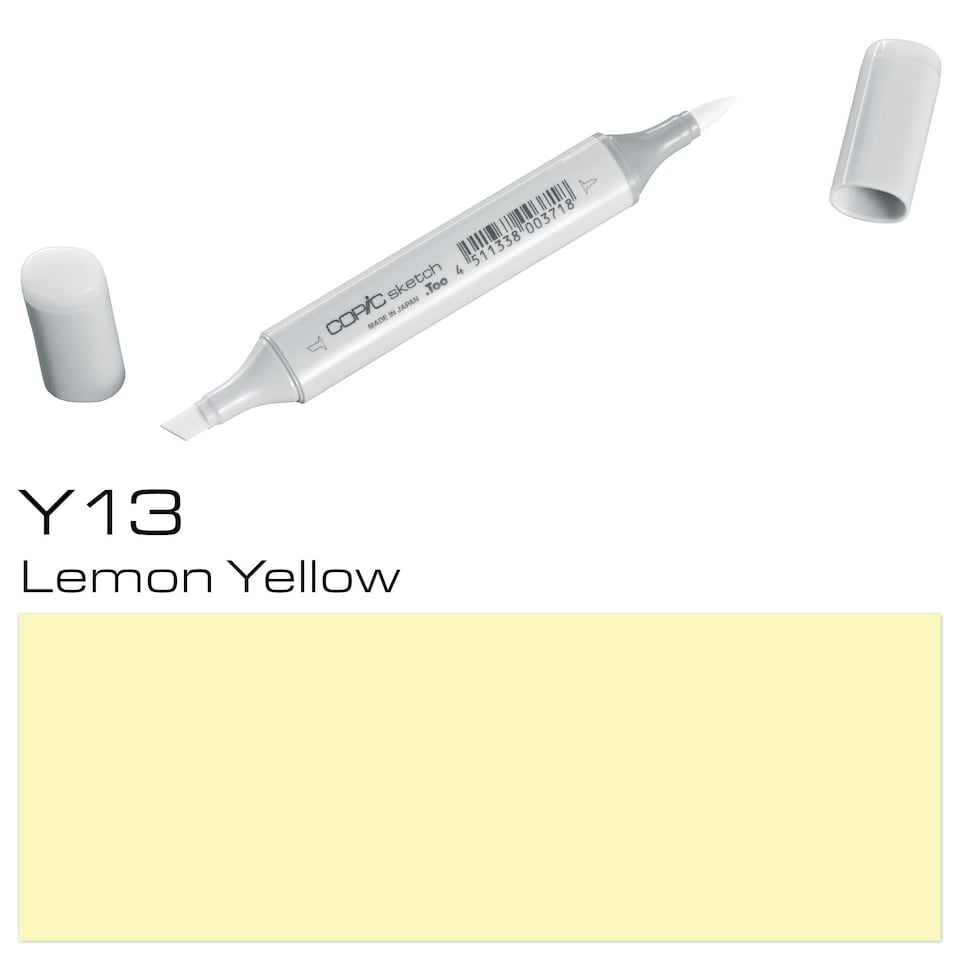 image 1 of Copic Sketch Marker, Lemon Yellow, Single Pen