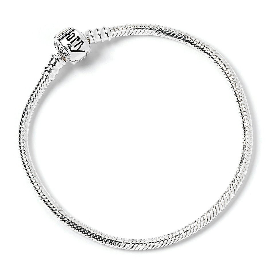 image 1 of Harry Potter Sterling Silver slider charm Bracelet - Medium