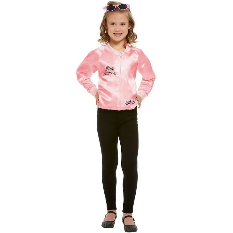 image 1 of Grease Childrens/Kids Pink Ladies Jacket - Pink - 4-6 Years