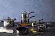 image 2 of Interiors by Premier 6 Pc Stainless Steel Cookware Set, Kitchen Pots and Pans Set With Bakelite Handles, Best Cookware Set | Silver