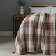 image 2 of BHS Christmas Check Throw with Sherpa Back, Multi | Multi | Multi-Coloured | 1