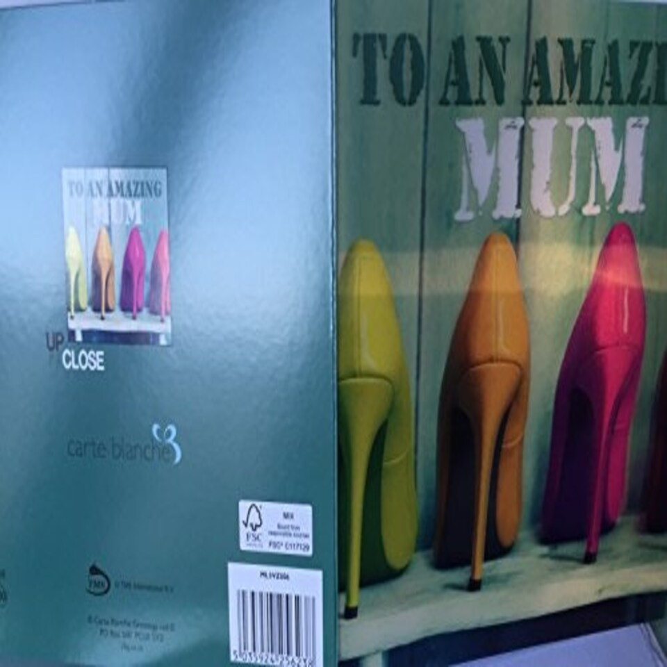 image 1 of 3D Holographic MUM Mother's Day Card