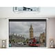 image 2 of Living and Home Wall Mount Electric Projector Screen -  269cm W x 183cm H