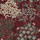 image 1 of GrandDeco Ciara Leaf Wallpaper - Red - One Size