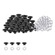 image 1 of 5mm Brass Eyelets with Washers for Arts & DIY Projects - 100 Pcs