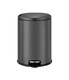 image 2 of Serene Pedal Bin 3L - Grey | Grey | Dark Grey