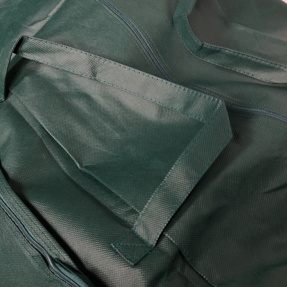 image 1 of 1.2m Green Christmas Tree Storage Bag with Zip and Carry Handle