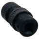 image 3 of 18mm 3/8in Drive Universal Swivel Wobble Metric Impact Shallow Socket