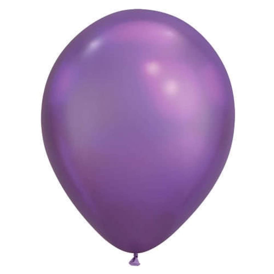 Chrome Purple Latex Qualatex Balloon 28cm / 11 in