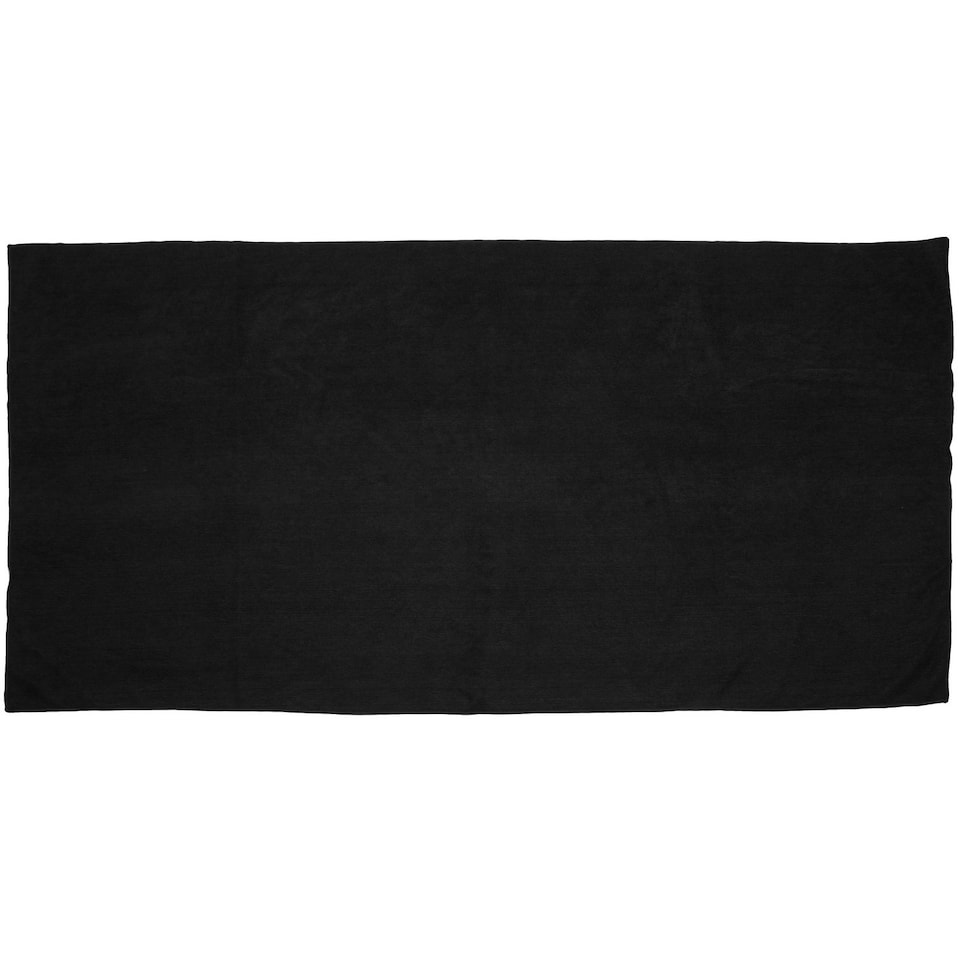 image 1 of Towel City Microfibre Guest Towel - Black - One size