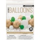 image 3 of Green & Gold DIY Garland Balloon Arch Kit With Confetti