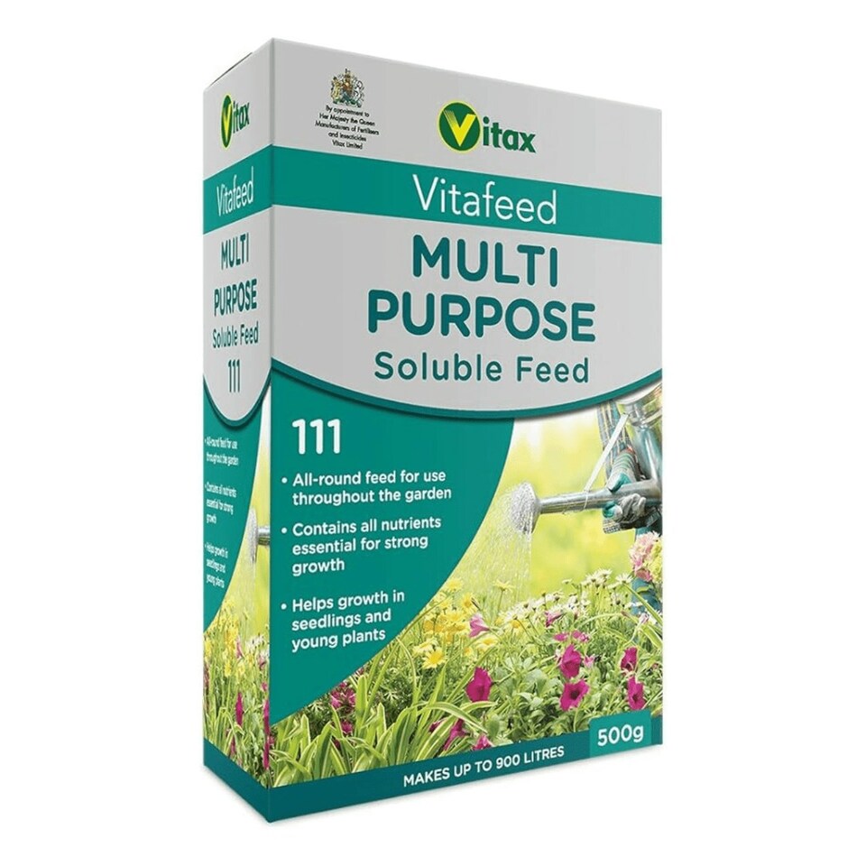 image 1 of Vitax Vitafeed Multipurpose Feed Soluble Fertiliser, 500g