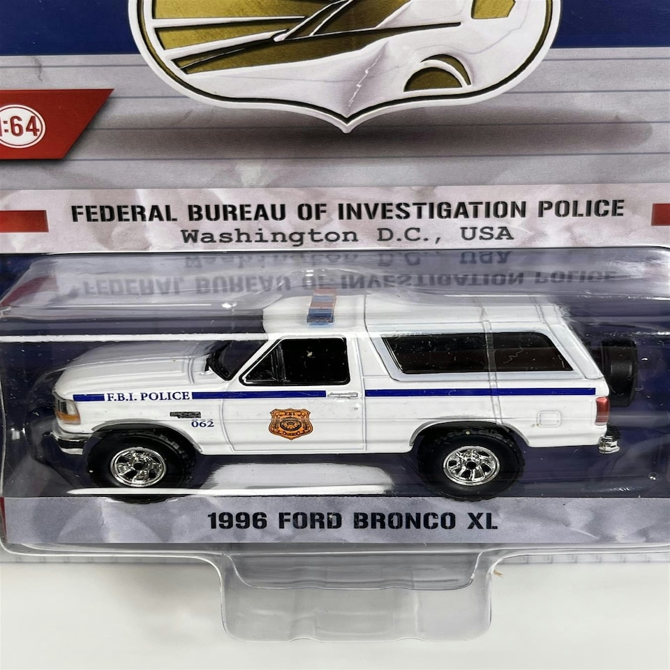 image 1 of 1996 Ford Bronco XL Washington DC 1:64 Scale Greenlight 43025A