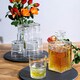 image 4 of Bormioli Rocco 7 Piece Bartender Novecento Whisky Decanter & Glasses Set Clear
