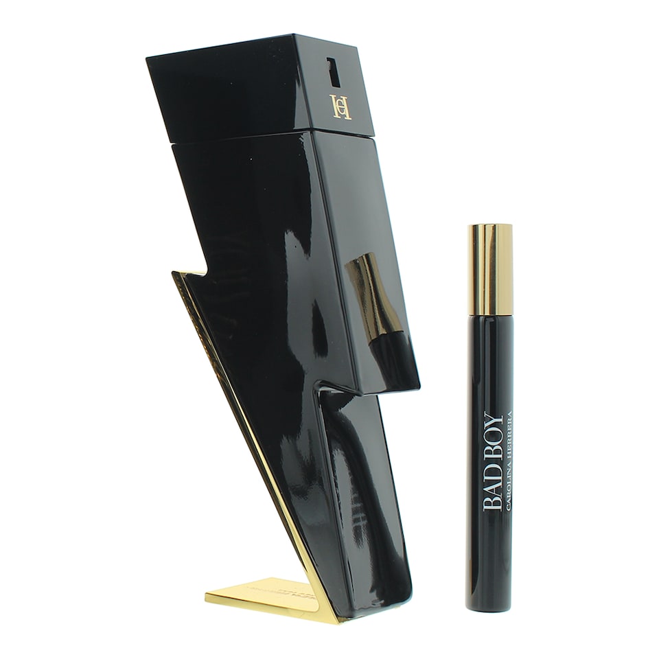 image 1 of Carolina Herrera Bad Boy Eau de Toilette 100ml + 10ml Gift Set