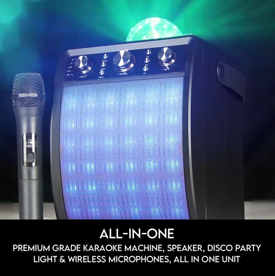 image 1 of Mr Entertainer Moonbox All-In-One Karaoke Machine