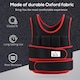 image 7 of HOMCOM 20KGS Adjustable Weight Vest Running Gym Training Weight Loss, Red