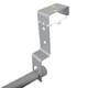 image 4 of House of Home Over-Door Towel Rack 4-Tier Bathroom Silver Storage Hanger Rail Bath Hand Towels