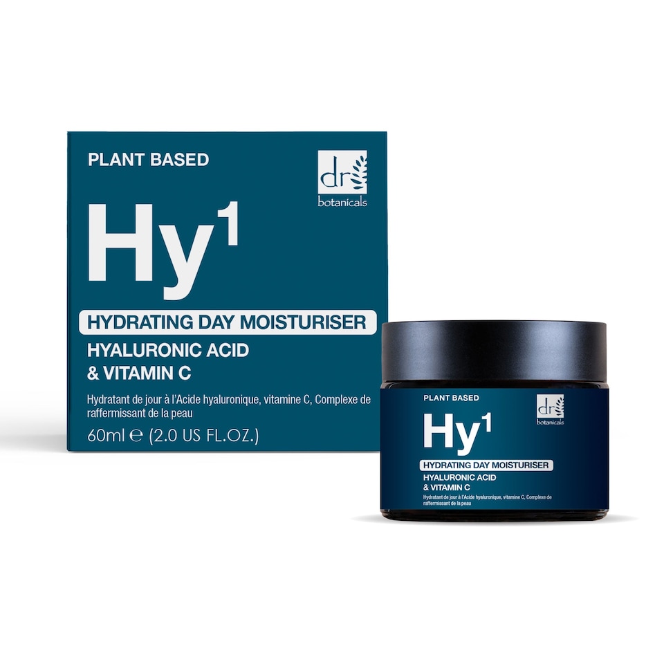image 1 of Dr Botanicals Hydrating Day Moisturiser with 1 Hyaluronic Acid & 1 Vitamin C 60ml