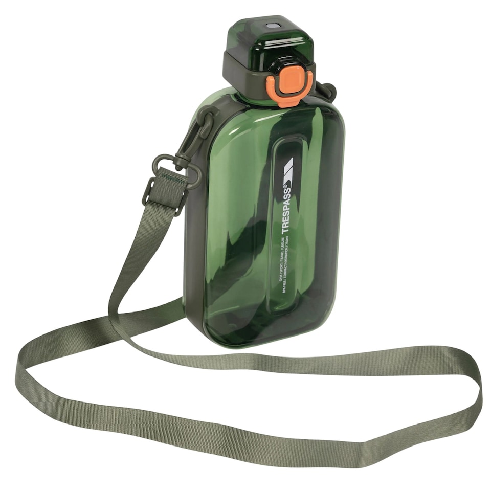 image 1 of Trespass Cantina 750ml Water Bottle | Green | Green | 1