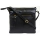 image 3 of Butter Soft Premium Leather Cross Body Bag, Adjustable Shoulder Strap Brown | Tan