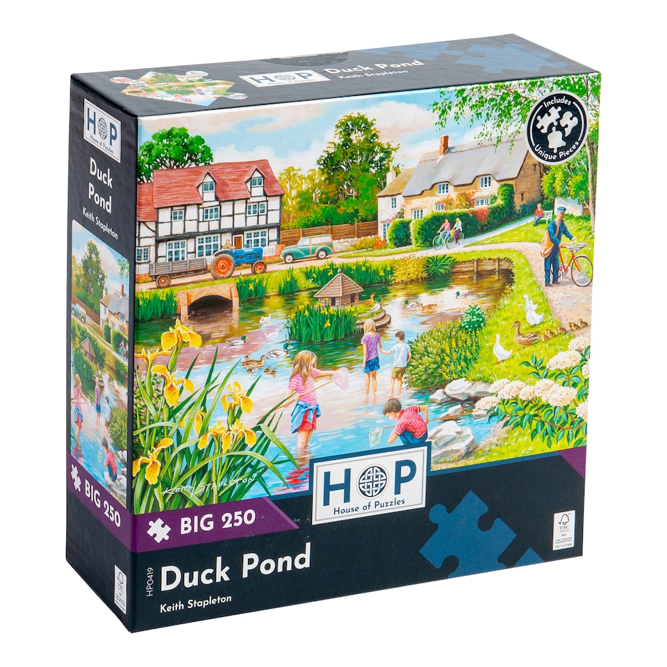 image 1 of Duck Pond BIG 250 Puzzle