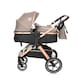 image 8 of Lorelli Viola 3 in 1 Travel System - Pearl Beige N/A