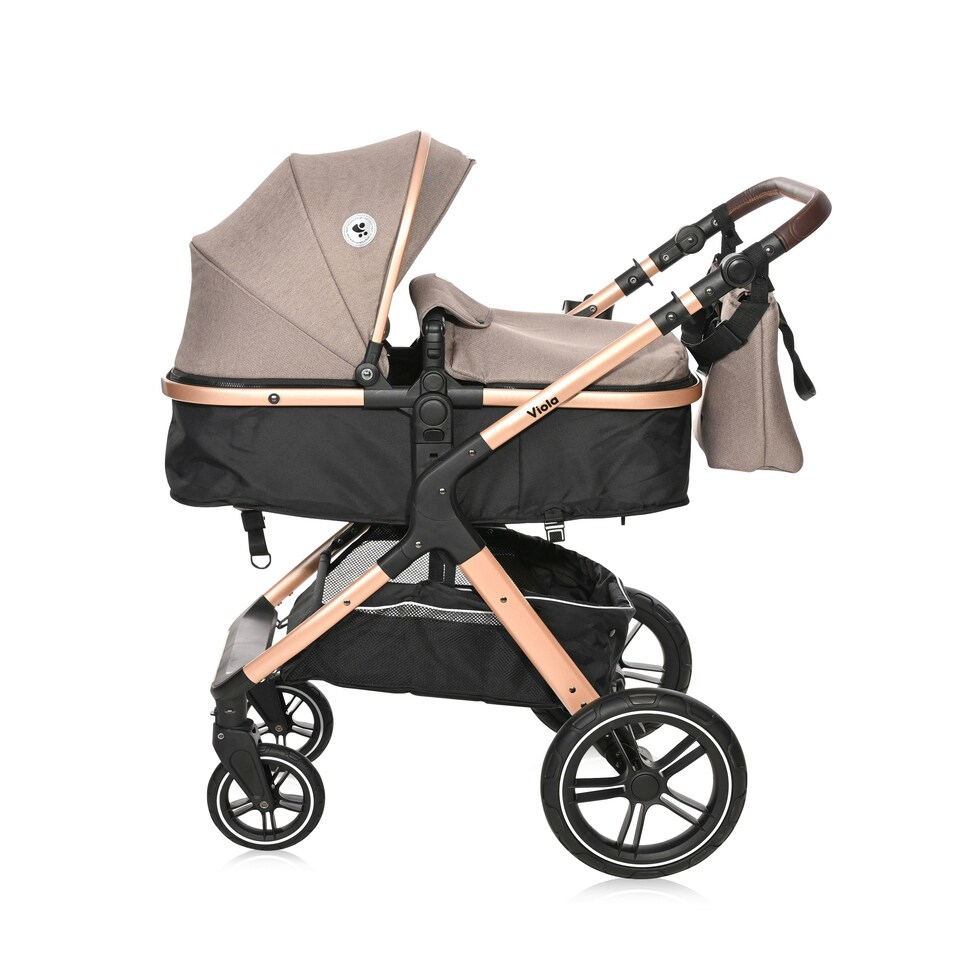 image 1 of Lorelli Viola 3 in 1 Travel System - Pearl Beige N/A