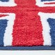 image 3 of Homescapes Union Jack Flag Cotton Bath Mat