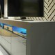 image 8 of TV Unit 160cm Grey Gloss Doors & Drawers Grey Matt Body Free LED Grey