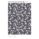 image 1 of Peter Rabbit Classic Pattern Set Of 2 Cotton Tea Towels Dark Blue