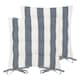 image 2 of Yard Hayle Striped Cotton 2 Pack Seat Pads