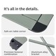 image 2 of Casual Aluminium Folding Table | Green | Pine Green | Medium