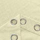 image 3 of Temple Velvet Ring Top Blackout Curtains - 168cm x 183cm - Cream