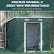 image 4 of Outsunny 7 x 4ft Outdoor Garden Storage Shed for Backyard Patio Green