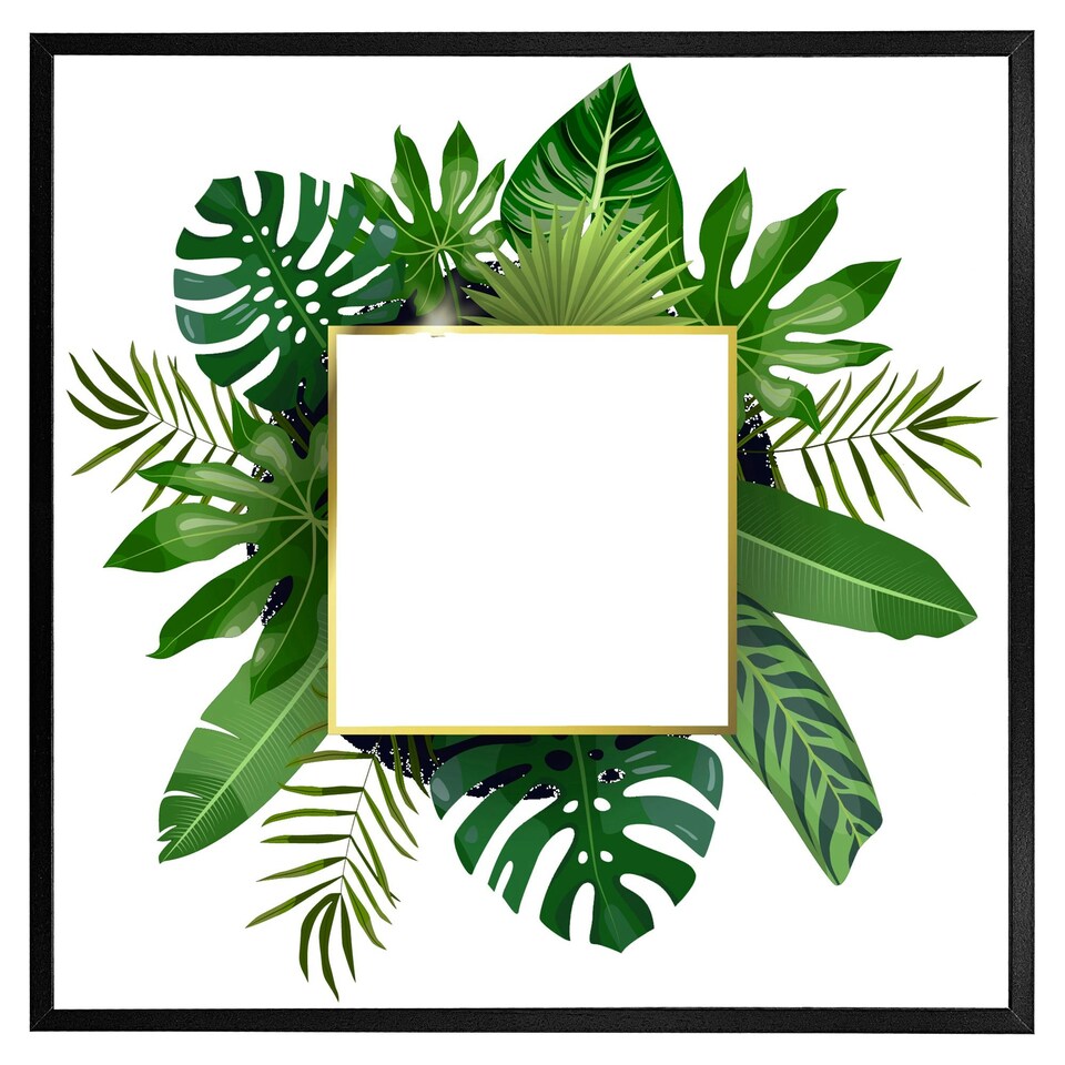 image 1 of Botanical frame (Picture Frame) Brown | M