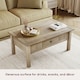 image 9 of Vida Designs Panama 1 Drawer Storage Coffee Table, Solid Pine Wood