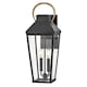 image 1 of Hinkley Dawson Outdoor Wall Lantern Traditional Black, Burnished Bronze accent IP44 2x E14