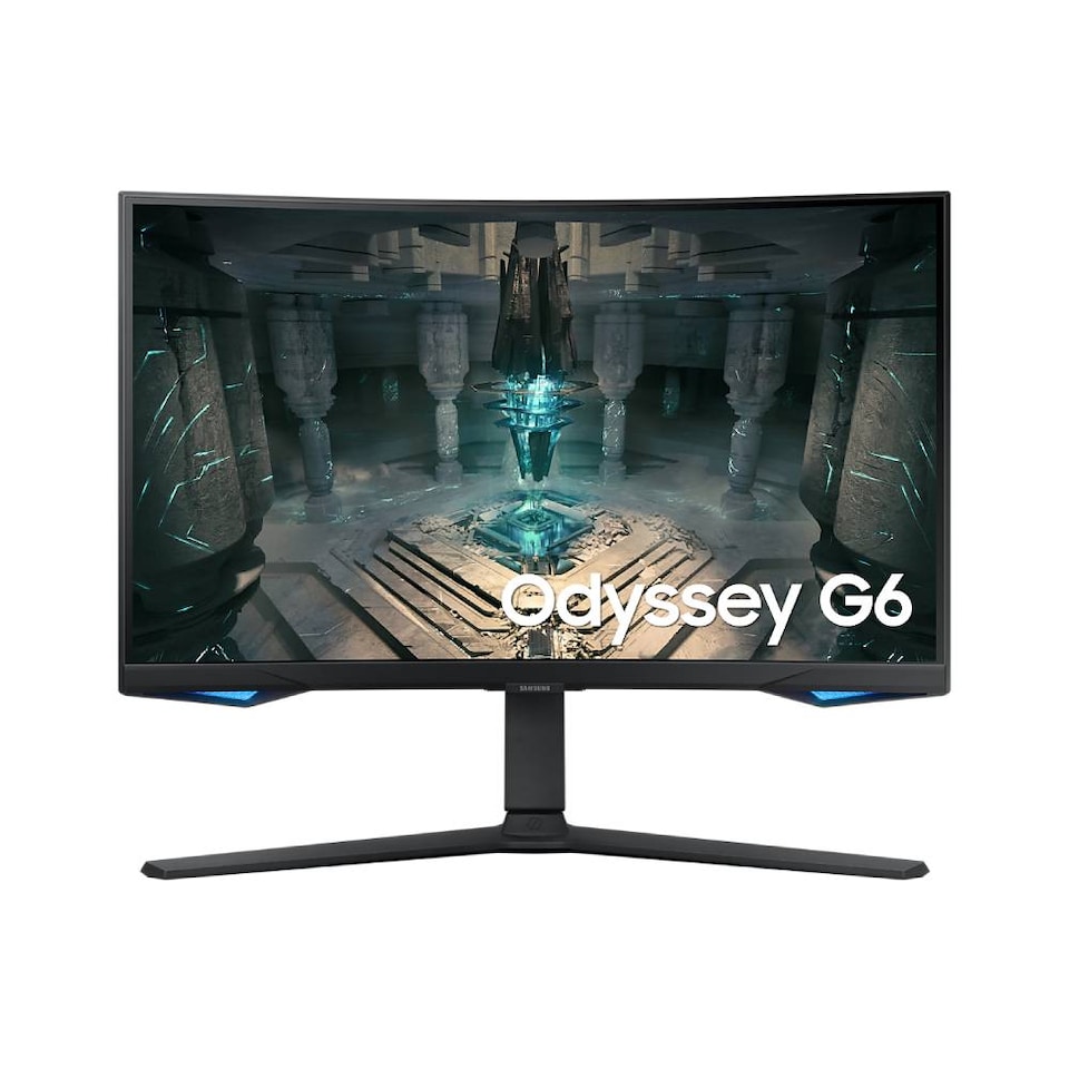 image 1 of Samsung Odyssey G6 S27BG650EU 27in Quad HD 240Hz 1ms Curved Smart Gaming Monitor