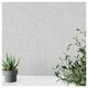 image 2 of Muriva Cambric Fabric Effect Textured Wallpaper - Grey - 10m x 53cm Grey