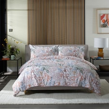 Naive Floral Cotton Duvet Set – Stylish Bedlinen with Floral Design White | Multi | Double