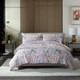image 1 of Naive Floral Cotton Duvet Set – Stylish Bedlinen with Floral Design White | Multi | Double