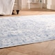 image 3 of OHS Vintage Print Washable Indoor Carpet Floor Rug, 160x230cm - Blue Blue | 160x230cm