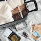 image 10 of Flight Knight 25" 4 Wheel ABS Hard Case Medium Suitcase 100+ Airlines Approved - easyJet, British Airways, Ryanair, Jet2, Emirates & Many More - Check-in | Cream | Cream/Black | Medium