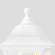 image 5 of ValueLights White Outdoor Garden Security IP44 Rated Wall Light Lantern With PIR Motion Detector Sensor And 1 x 6w LED ES E27 Bulb | White