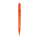 image 1 of XD Collection Devin Transparent Recycled ABS Plastic Pen - Red - One Size